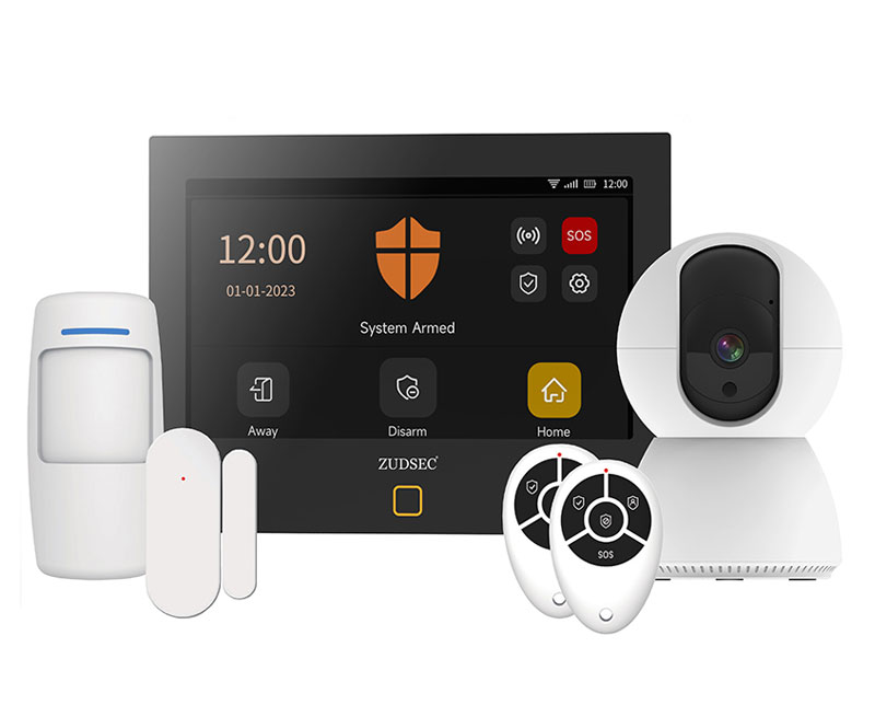 7" 4G WiFi/GSM Home Security System